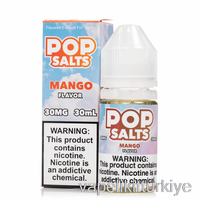 Vape Türkiye Mango - Pop Tuzları - 30ml 50mg